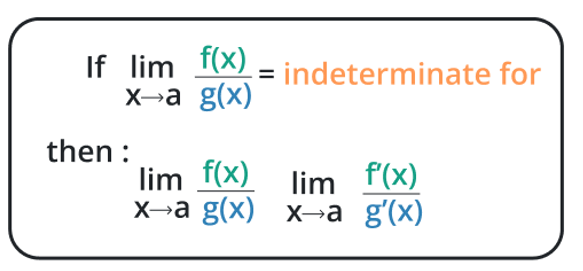 l'hopital's rule