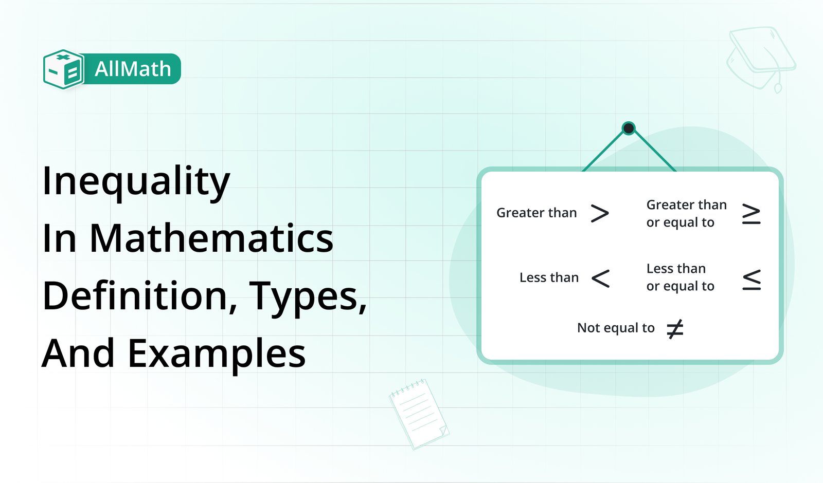 Inequality in Mathematics